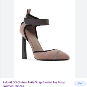 Brand New Aldo Chrissy Ankle Strap Shoes $50